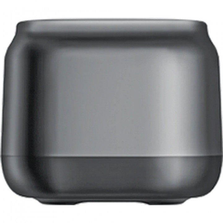 Metalik Gri Kare Bluetooth Hoparlör 400 mAh Handsfree Promosyon Mini Speaker